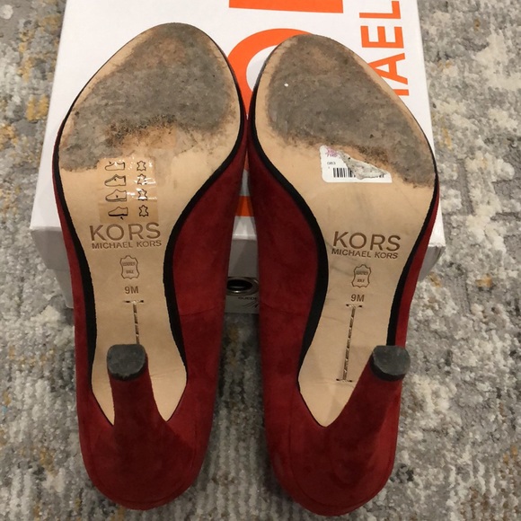 Michael Kors red heels - Picture 4 of 5